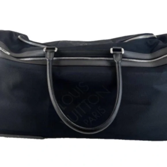 Authentic Louis Vuitton Damier Geant Eole 60 Rolling Duffle Bag + COA - Picture 13 of 15